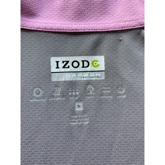 COPY - Small, IZOD, carbon technology pink athletic convertible jacket/ vest - Picture 14 of 16